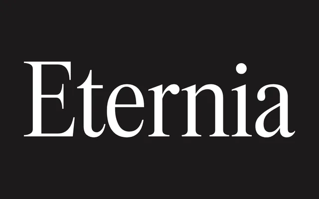 Eternia specimen from Emtype Foundry