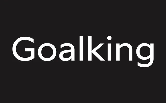 Goalking specimen from Emtype Foundry