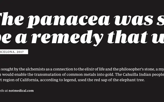 Periódico specimen from Emtype Foundry