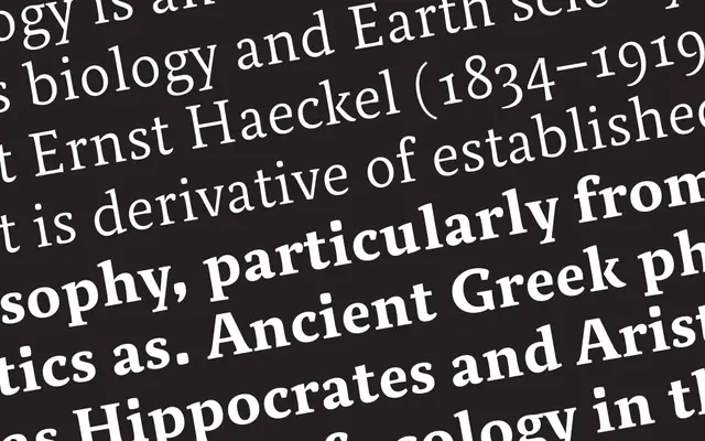 Relato Serif specimen from Emtype Foundry