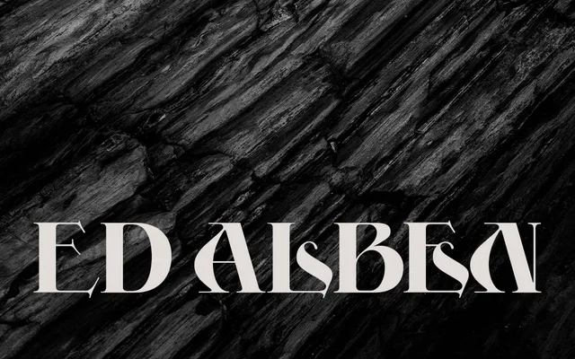 ED Alben specimen from Emyself Design