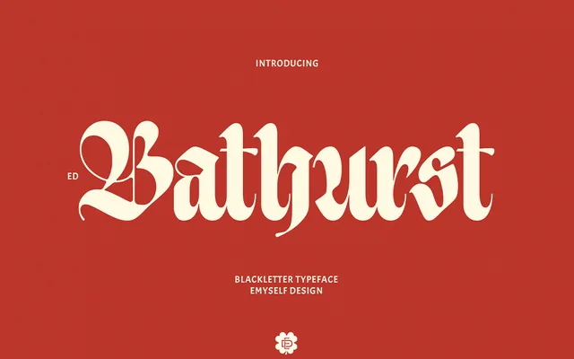 ED Bathurst specimen from Emyself Design