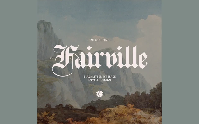 ED Fairville specimen from Emyself Design