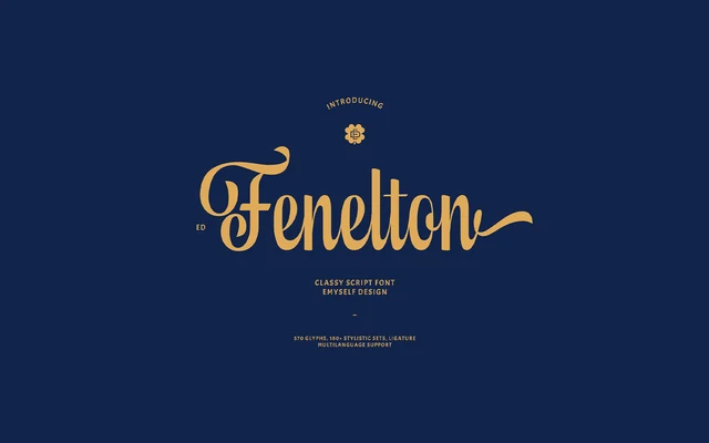 ED Fenelton specimen from Emyself Design