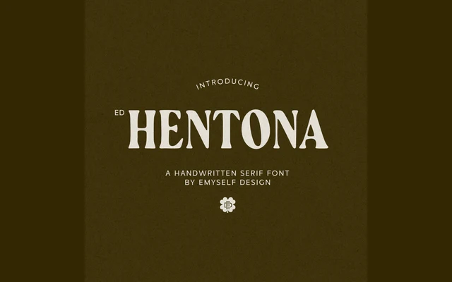 ED Hentona specimen from Emyself Design