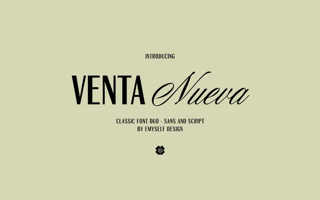 ED Venta Nueva specimen from Emyself Design