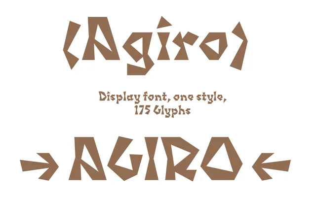 Agiro specimen from En Travaux