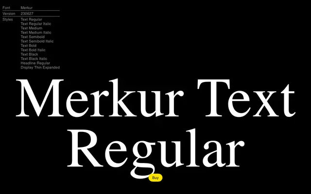 Merkur specimen from EPI