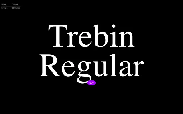 Trebin specimen from EPI