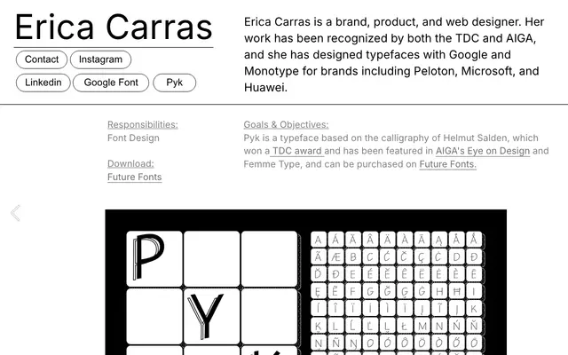 Pyk specimen from Erica Carras