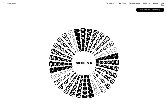 EK Modena specimen from Erkin Karamemet