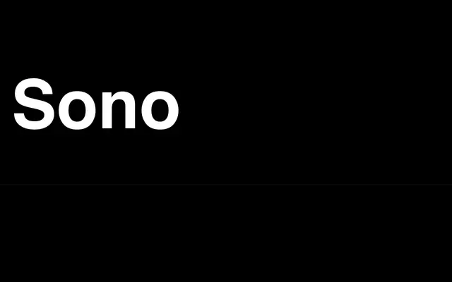 Sono specimen from ETC Typefaces