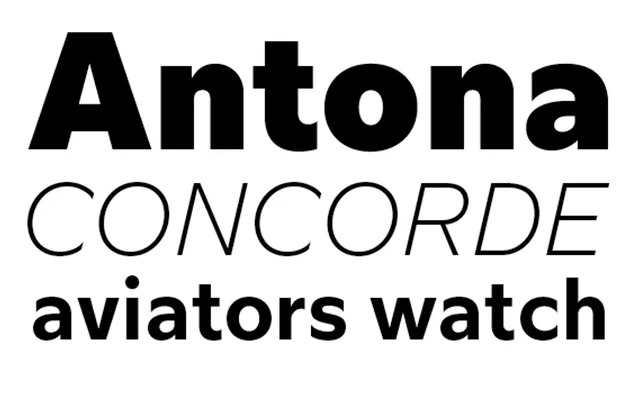 Antona specimen from exljbris