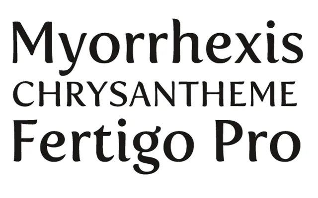 Fertigo Pro specimen from exljbris