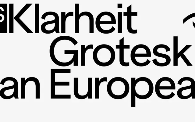 ES Klarheit Grotesk Paneuro specimen from Extraset