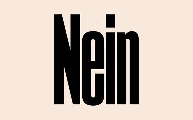 ES Nein specimen from Extraset