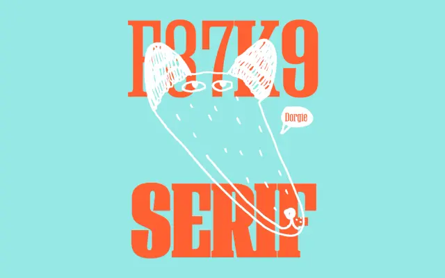 F37 K9 Serif specimen from F37 Foundry