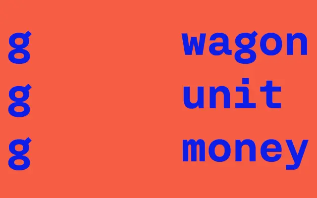 F37 Zagma Mono specimen from F37 Foundry