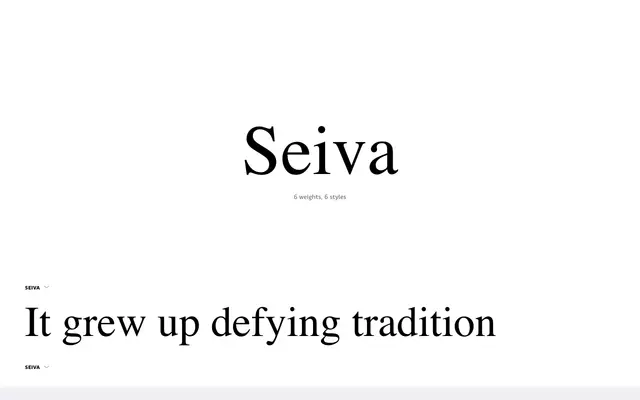 Seiva specimen from Fabio Haag Type