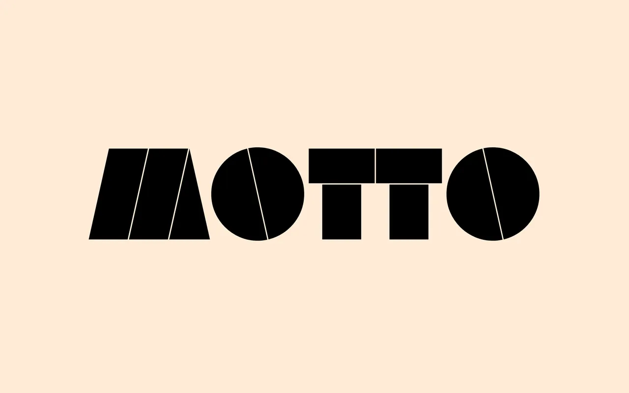 Motto specimen from Facetype