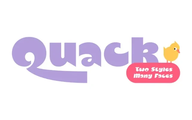 Quack specimen from Facetype