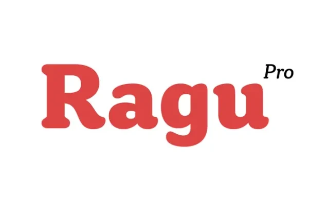 Ragu Pro specimen from Facetype