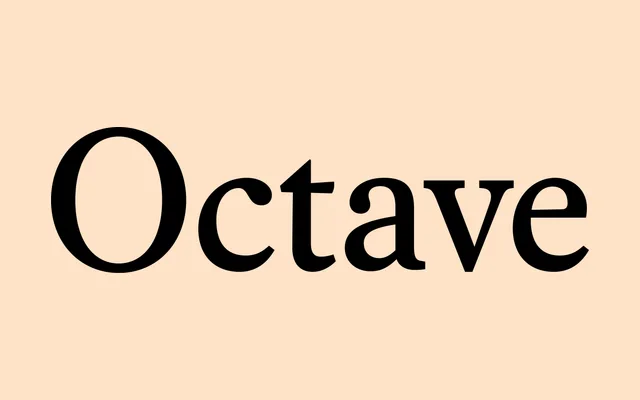 Octave specimen from Faire Type