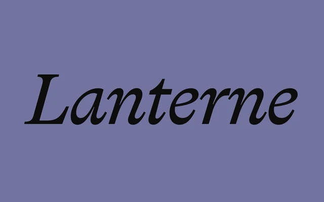 Lanterne specimen from Family Type
