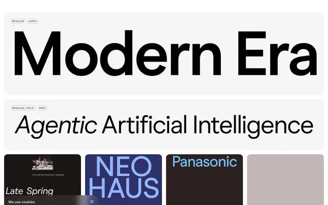 Modern Era specimen from Family Type