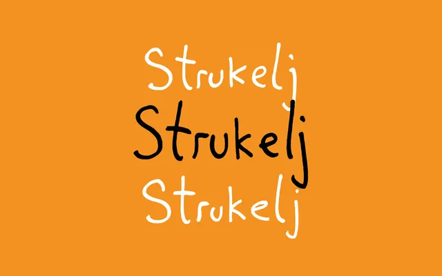 Strukelj specimen from Fandofonts