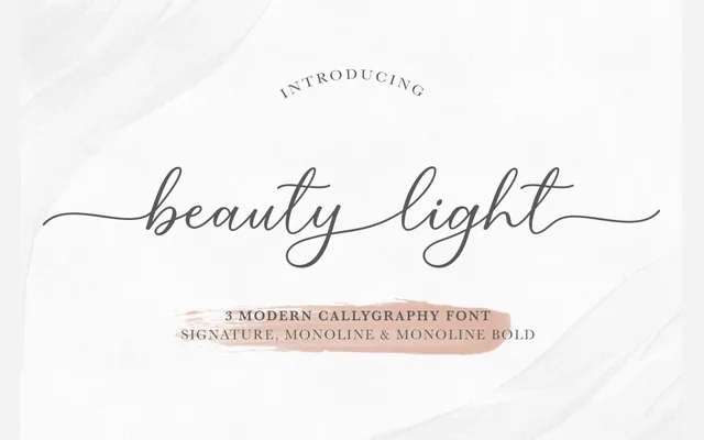 Beauty Light specimen from Fargun Studio