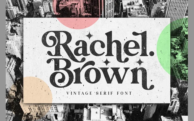 Rachel Brown specimen from Fargun Studio