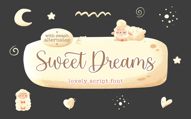 Sweet Dreams specimen from Fargun Studio