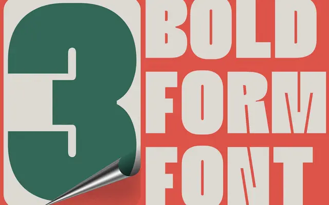 Bhelt Typeface specimen from Fateh.Lab