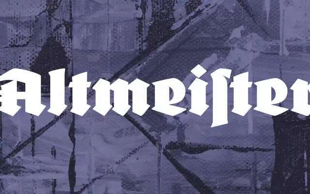 FDI Altmeister specimen from FDI Type Foundry