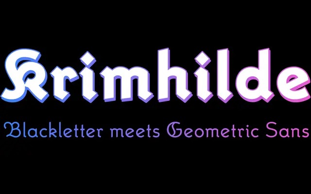 Krimhilde specimen from FDI Type Foundry