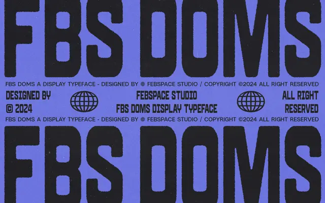 FBS DOMS specimen from Febspace Studio