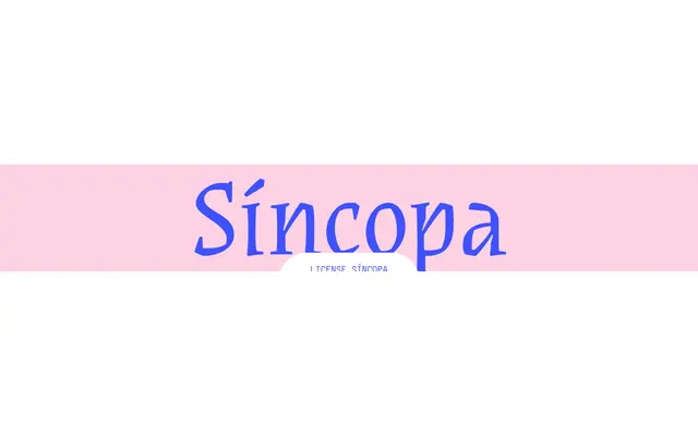Síncopa specimen from Fer Cozzi