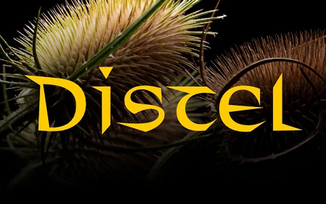 Distel specimen from Finaltype