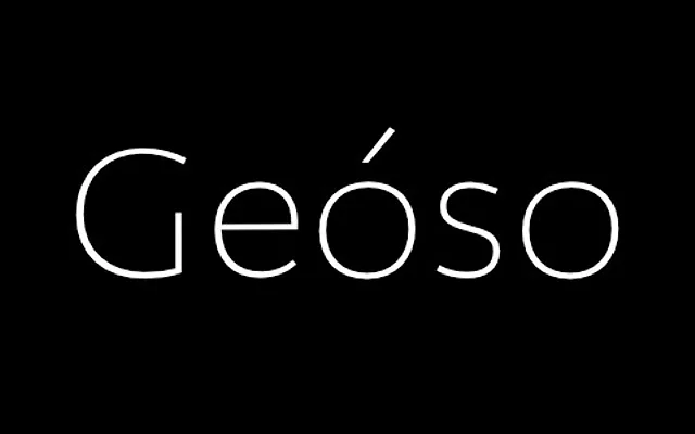 Geóso specimen from Finaltype