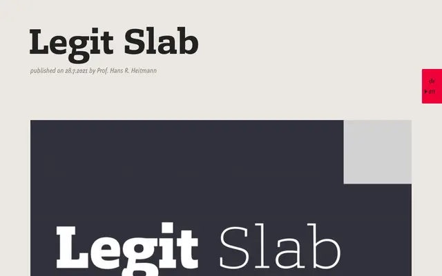 Legit Slab specimen from Finaltype