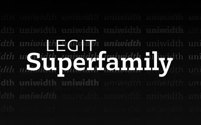 Legit Superfamily specimen from Finaltype
