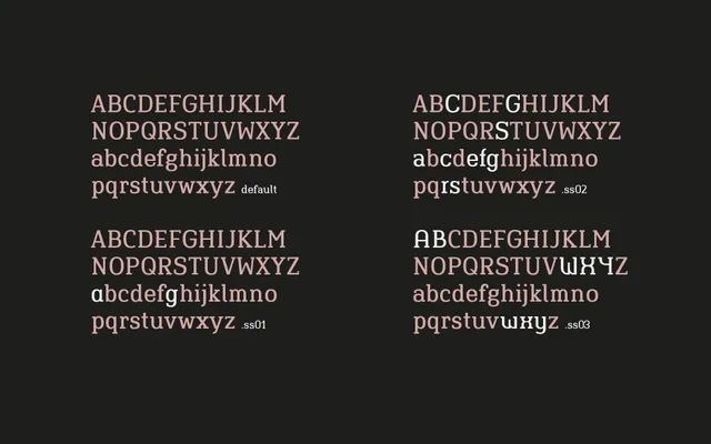 Finador Slab specimen from Fincker Font Cuisine