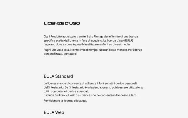 Firm EULA specimen from Firm