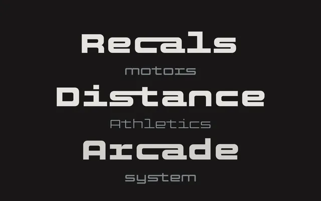 Flatface CTR-3 specimen from Flatface Type