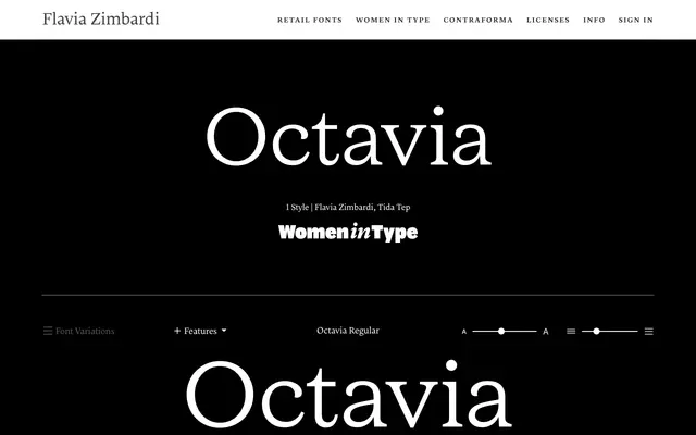 Octavia specimen from Flavia Zimbardi