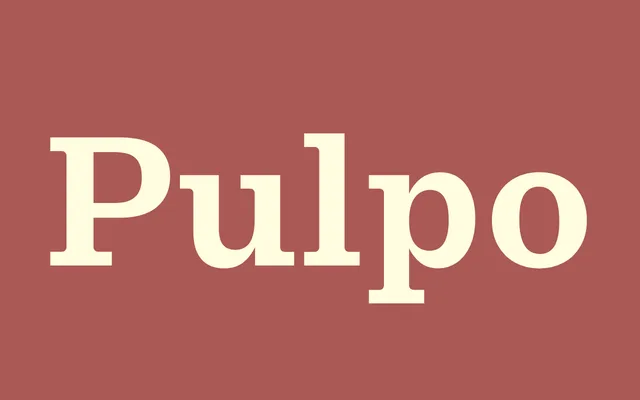 Pulpo specimen from Flood Fonts