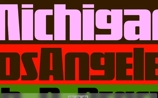 Acid Grotesk Soft specimen from FOLCH
