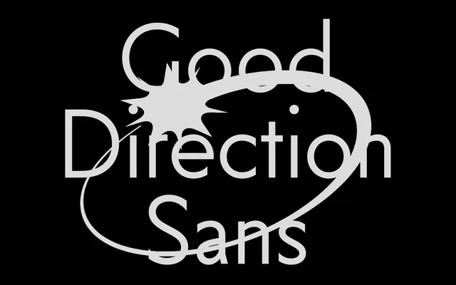 Good Direction Sans specimen from FOLCH