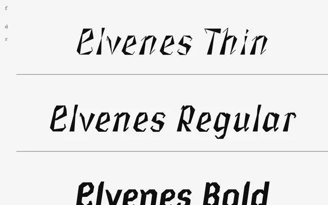 Elvenes specimen from Fond de riz